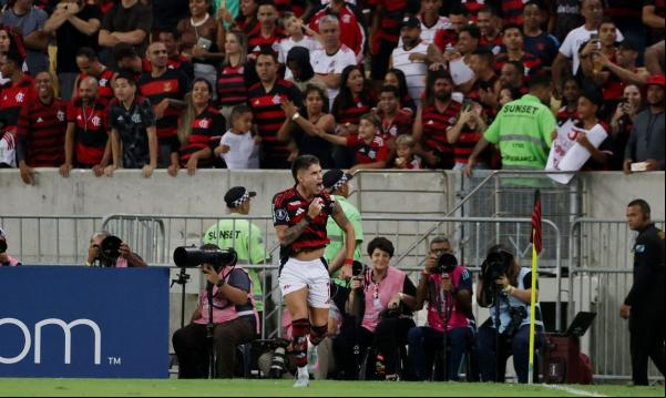Fla derrota LDU e fica perto da vaga nas oitavas da Libertadores.(Imagem:REUTERS/SERGIO MORAES/DIREITOS RESERVADOS)