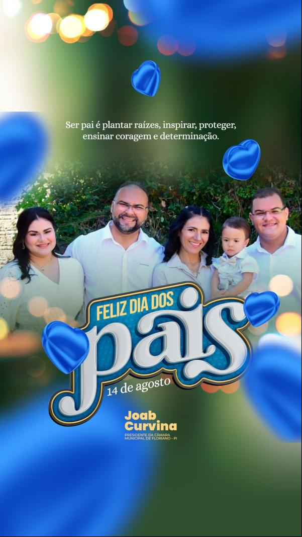 Mensagem do vereador Joab Curvina aos pais(Imagem:Divulgação)