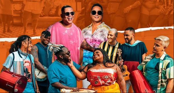 Grupo Di Propósito traz Jojo Maronttinni para o pagode em single que inclui Harmonia do Samba(Imagem:Divulgação)