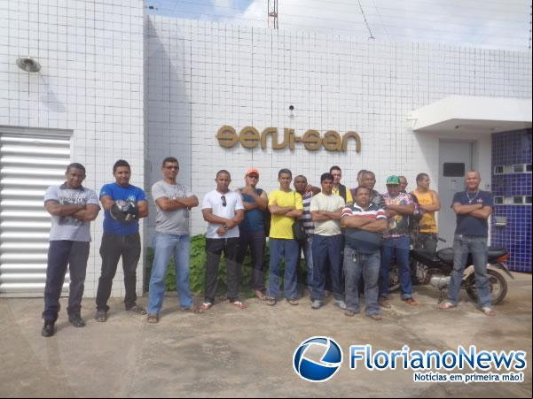 Funcionários de empresa de transporte de valores paralisam atividades em Floriano.(Imagem:FlorianoNews)