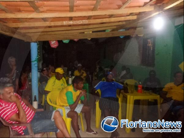 Torcedores de Floriano e Barão de Grajaú reagem com tristeza derrota do Brasil para a Alemanha.(Imagem:FlorianoNews)