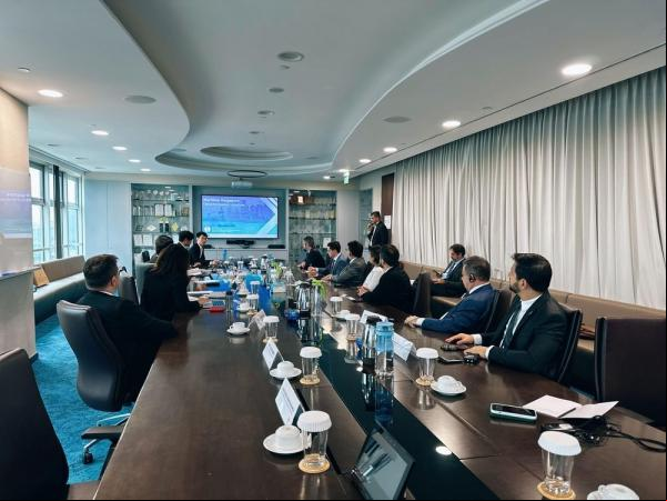 Reunião com autoridade portuária.(Imagem:Divulgação)