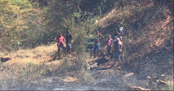 Corpo de homem é encontrado carbonizado em terreno na cidade de Picos(Imagem:Reprodução)