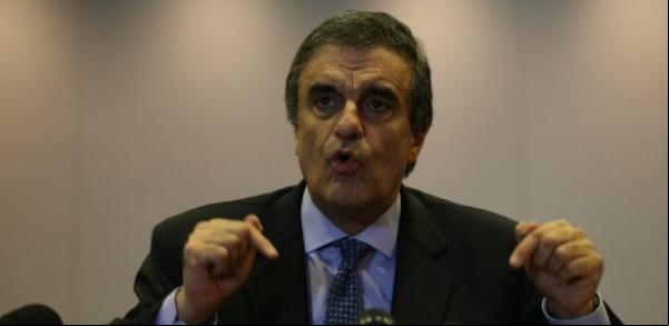 Ministro da Justiça, José Eduardo Cardozo: 'Talvez não tenham absorvido a derrota'(Imagem:Uol)