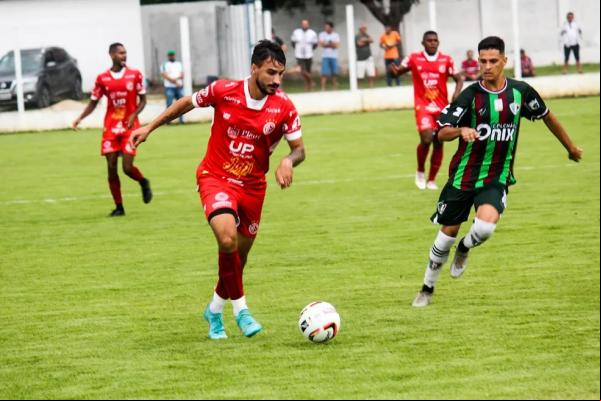 Fluminense-PI x 4 de Julho, Campeonato Piauiense 2023.(Imagem:Sávio Ryan/4 de Julho)