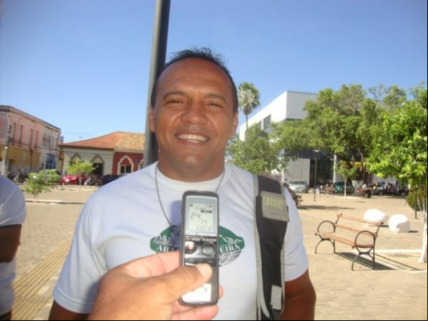Eledilson Pereira da Silva convida a todos a participar do evento.(Imagem:FlorianoNews)