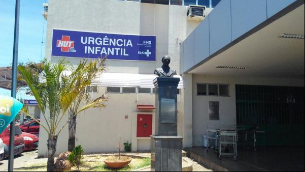 Criança foi internada em estado grave no Hospital de Urgência de Teresina.(Imagem:Gilcilene Araújo/G1)