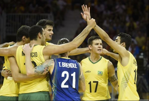 Brasil a fácil por Porto Rico e está na final.(Imagem:Inovafoto/CBV)