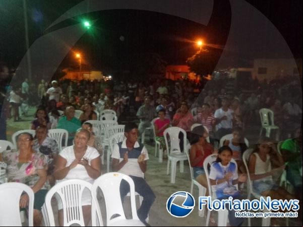 Festejos de Nossa Senhora de Nazaré inicia com o tradicional levantamento do mastro.(Imagem:FlorianoNews)