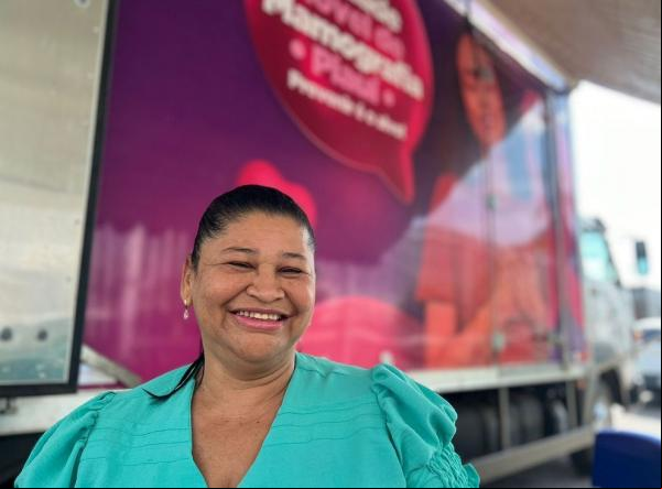 O Piauí atingiu a marca de 60.389 exames de mamografia realizados nas unidades móveis, em 168 municípios.(Imagem:Divulgação)