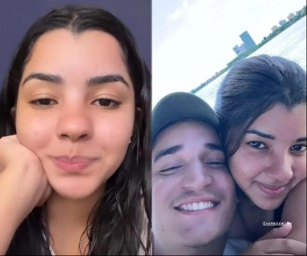 Ex-namorada de João Gomes surge abatida após o término(Imagem:Reprodução)