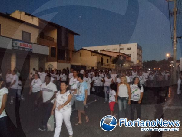 Diocese de Floriano realiza V Caminhada da Paz.(Imagem:FlorianoNews)
