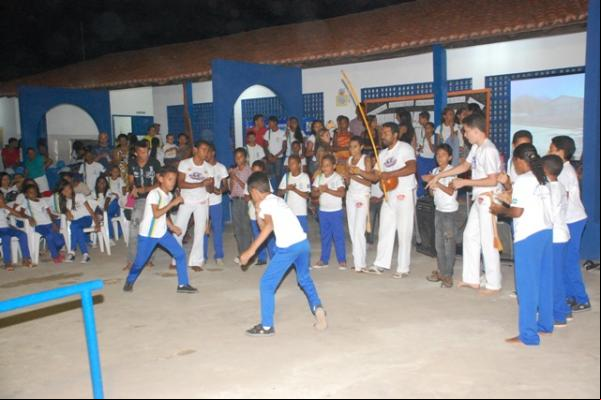 Reinaugurada a Escola Municipal Barjonas Lobão.(Imagem:Waldemir Miranda)