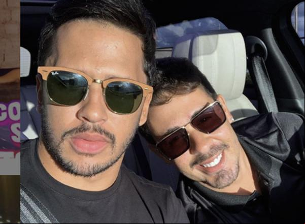 Carlinhos Maia e marido são convidados a se retirar de parque da Disney.(Imagem:Reprodução/Instagram)