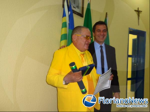 Medalha do Mérito Agrônomo Parentes é concedida ao Repórter Amarelinho e ao Prof. Luiz Paulo.(Imagem:FlorianoNews)
