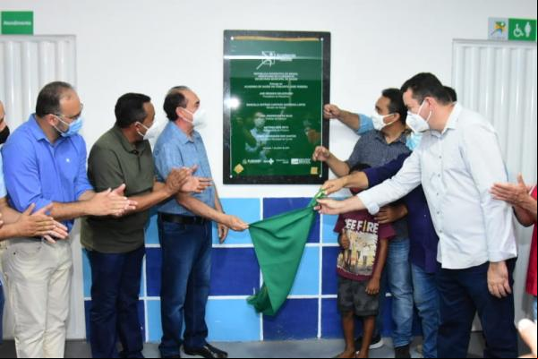 Joel Rodrigues entrega Academia de Saúde do Zé Pereira nos 124 anos de Floriano (Imagem:SECOM)