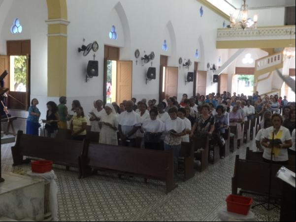 Missa da Ceia do Senhor na Catedral São Pedro de Alcântara.(Imagem:FlorianoNews)