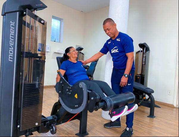 Melhore sua saúde e qualidade de vida praticando exercícios físicos nas academias do Sesc(Imagem:Divulgação)