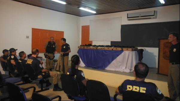 PRF realizou treinamento com novo armamento em Floriano.(Imagem:FlorianoNews)