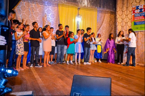 Realizada formatura solene do segundo módulo da Escola de Artes Maria Bonita do Grupo Cultura de Rua. (Imagem:M.K Fotos)