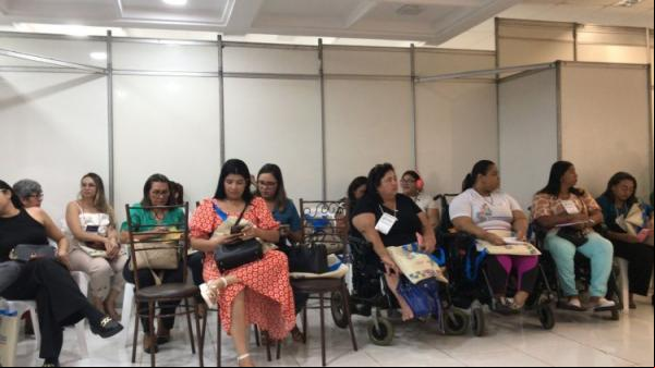 Educação de Floriano participa da V Conferência Estadual dos Direitos da Pessoa com Deficiência em Teresina.(Imagem:Secom)