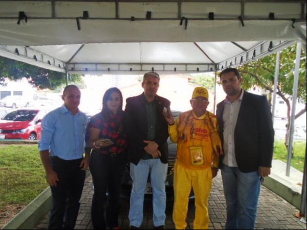 Vereadores participam de audiência com Secretário de Segurança Fábio Abreu.(Imagem:FlorianoNews)