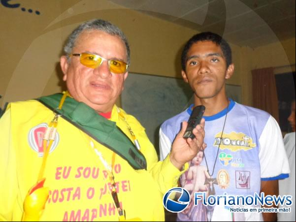 Wellington Silva, Coordenador Regional do grupo de Coroinhas da Paróquia São Pedro de Alcântara.(Imagem:FlorianoNews)