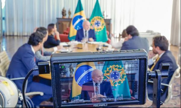 Presidente diz ter ficado revoltado com retórica de Maduro.(Imagem:Ricardo Stuckert/PR)