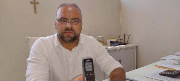 Presidente da Cãmara Municipal, Joab Curvina(Imagem:FlorianoNews)