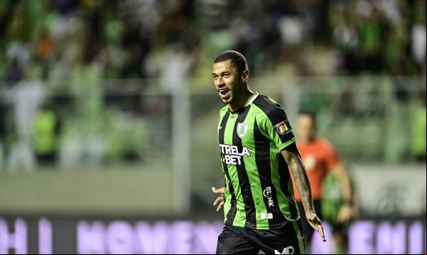América-MG derrota Ponte Preta e assume liderança da Série B.(Imagem:Mourão Panda/América/Direitos Reservados)
