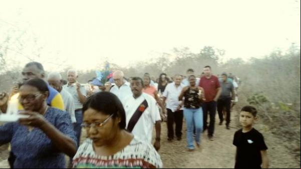 Festejo de Bom Jesus da Lapa no Tabuleiro do Mato é encerrado com missa solene.(Imagem:Padre Aristides Ferreira)