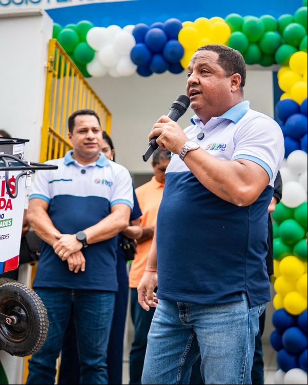 Prefeito Gleydson Resende participa de reinauguração do CRAS e entrega de equipamentos sociais(Imagem:Divulgação)