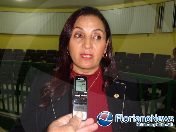 Vereadora Maria da Guia(Imagem:FlorianoNews)