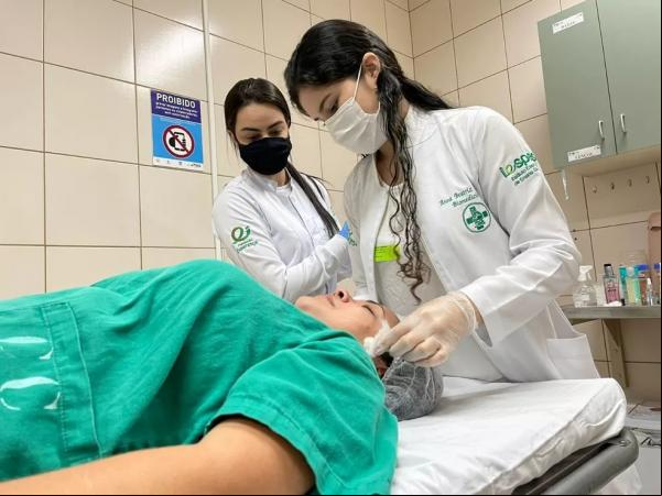 Profissionais de enfermagem do HRBA.(Imagem:Comunicação Pró-Saúde/Divulgação )