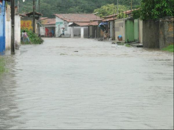 Chuvas em Floriano no mês de fevereiro estão dentro da média prevista.(Imagem:Daniel Gutembergue)