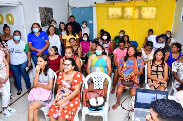 Sesc realiza atividades do Agosto Dourado em empresas de Floriano.(Imagem:Divulgação/Sesc Floriano)
