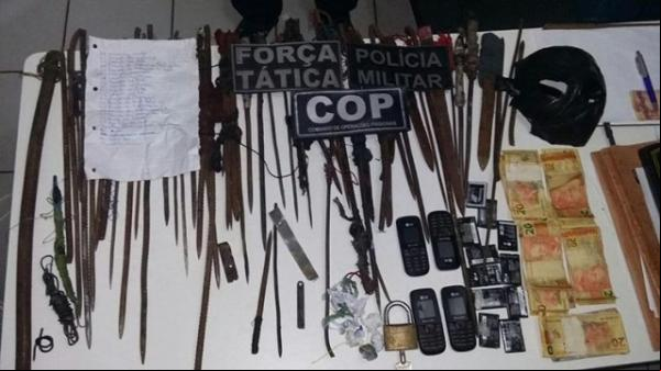 Operação de Pacificação é realizada na Irmão Guido e Casa de Custódia.(Imagem:florianonews.piauiconectado.com)