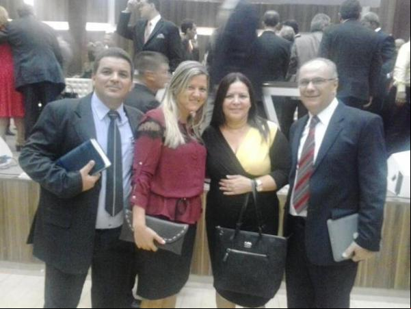 Ministros da Assembleia de Deus Madureira de Floriano participam de Convenção Nacional.(Imagem:Assessoria de Comunicação)