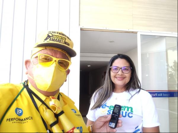 Glauce Barros, gerente regional da 10ª GRE.(Imagem:FlorianoNews)