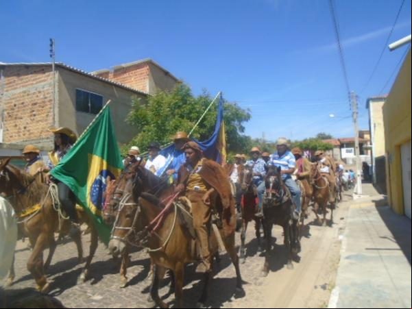 Festa do Vaqueiro é comemorada com missa e cavalgada em Nazaré do Piauí.(Imagem:FlorianoNews)