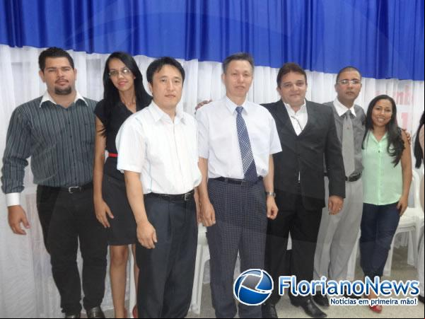 Missionários coreanos participam da 1ª Cruzada do Milagres na Igreja Quadrangular em Floriano.(Imagem:FlorianoNews)