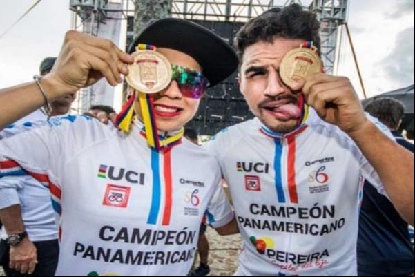 Brasil fatura dois ouros no Pan de Mountain Bike na Colômbia.(Imagem:LANCE)