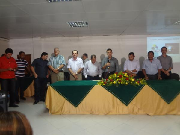 Prefeito Gilberto Jr divulgou nomes dos secretários de primeiro escalão.(Imagem:FlorianoNews)