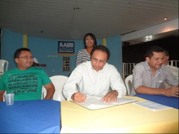 Empossado novo presidente da AABB de Floriano.(Imagem:FlorianoNews)
