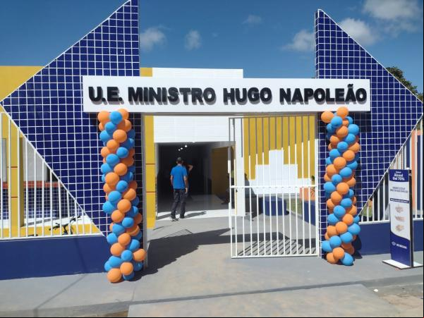 Unidade Escolar Ministro Hugo Napoleão(Imagem:FlorianoNews)