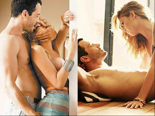 Malvino Salvador e Sophie Charlotte em fotos de um ensaio