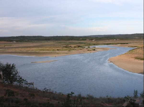 Nível do reservatório está com apenas 1,2% de sua capacidade.(Imagem:Rosa Melo/Arquivo pessoal)