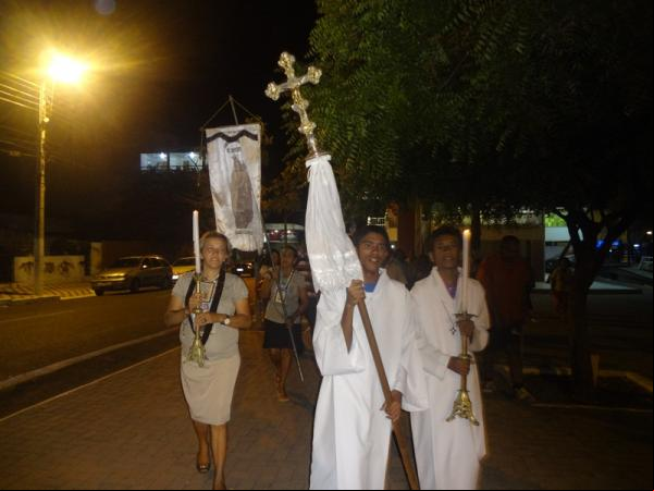 Procissão marcou encerramento dos festejos de Nossa Senhora do Carmo em Floriano.(Imagem:FlorianoNews)
