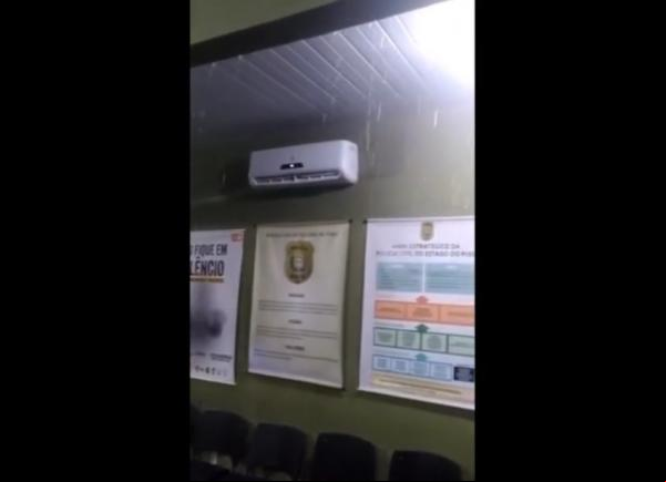 O deputado estadual Marden Menezes (PP) publicou um vídeo nas redes sociais mostrando a situação.(Imagem:Reprodução)