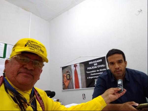 Delegado Regional, Bruno Ursulino.(Imagem:FlorianoNews)